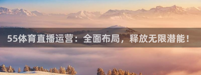 袋鼠直播体育app下载：55体育直播运营：全面布局，释放无限潜能！