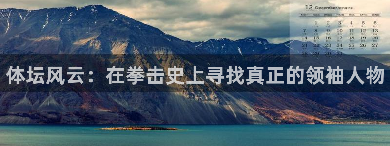 袋鼠直播体育新升级页面.全网通.org：体坛风云：在拳击史上寻找真正的领袖人物